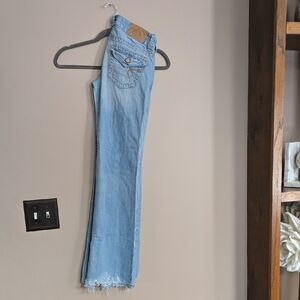 American Eagle Outfitters Light Blue Flare Jeans